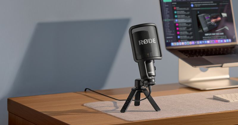 Rode NT-USB Plus: Hotel Room Voice Booth