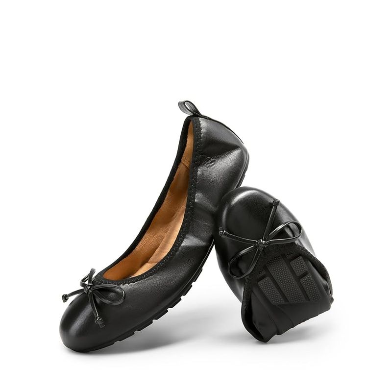 DREAM PAIRS Foldable Ballet Flats