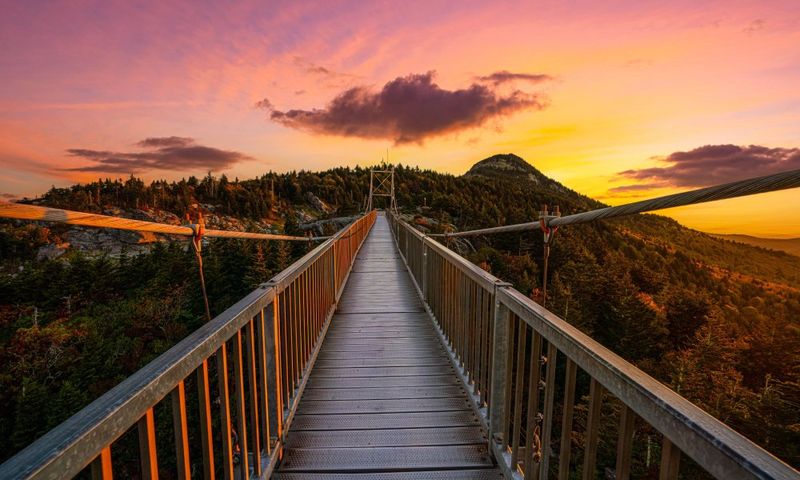 Grandfather Mountain's Mile High Swinging Bridge