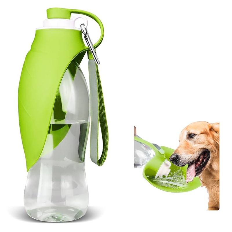 Squeeze-Bottle Dispenser with Attached Bowl