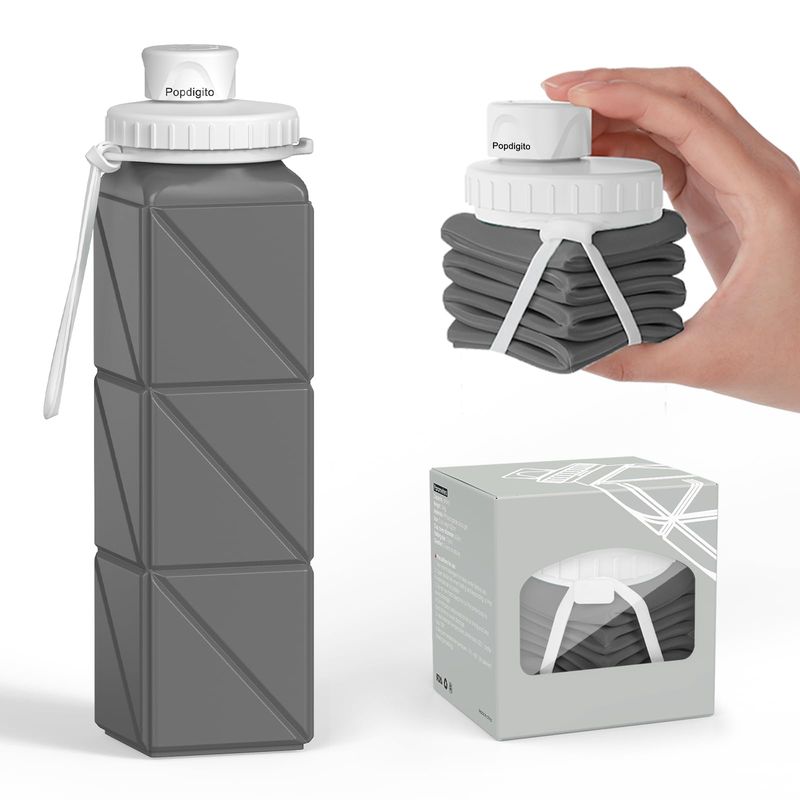 Pack a flat, empty bottle