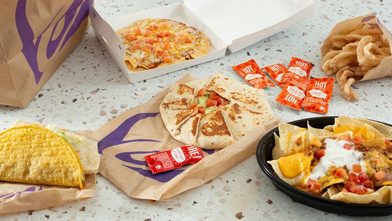 Taco Bell-branded Taco Shells with StarLink Corn