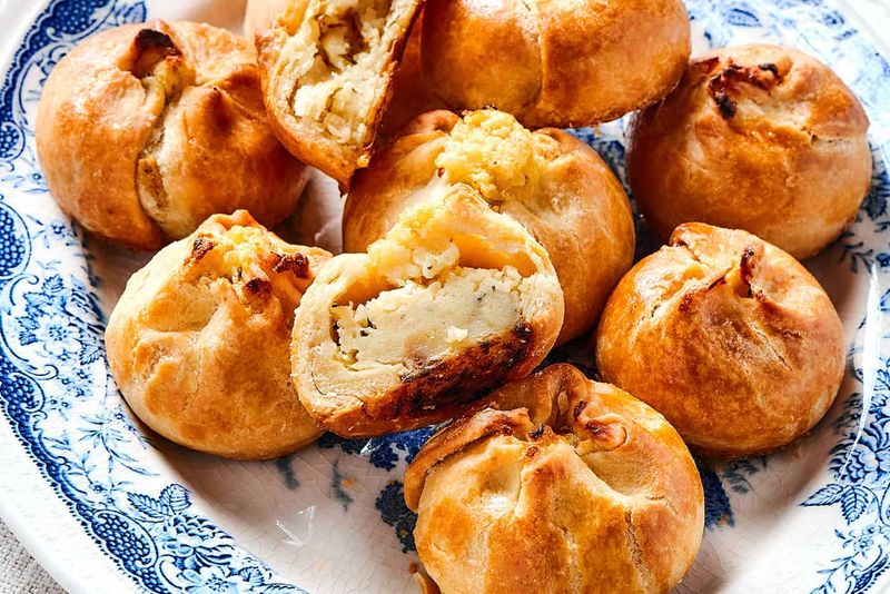 Golden Potato Knishes