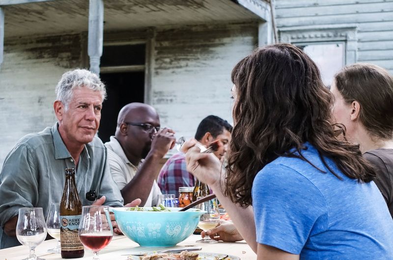 Bourdain’s “Wacky” Delight