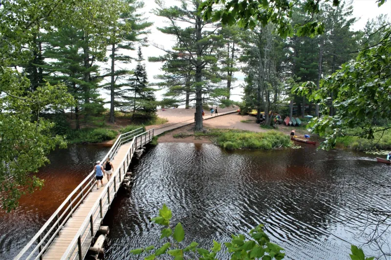 Madeline Island — Big Bay State Park & Town Park (Lake Superior)