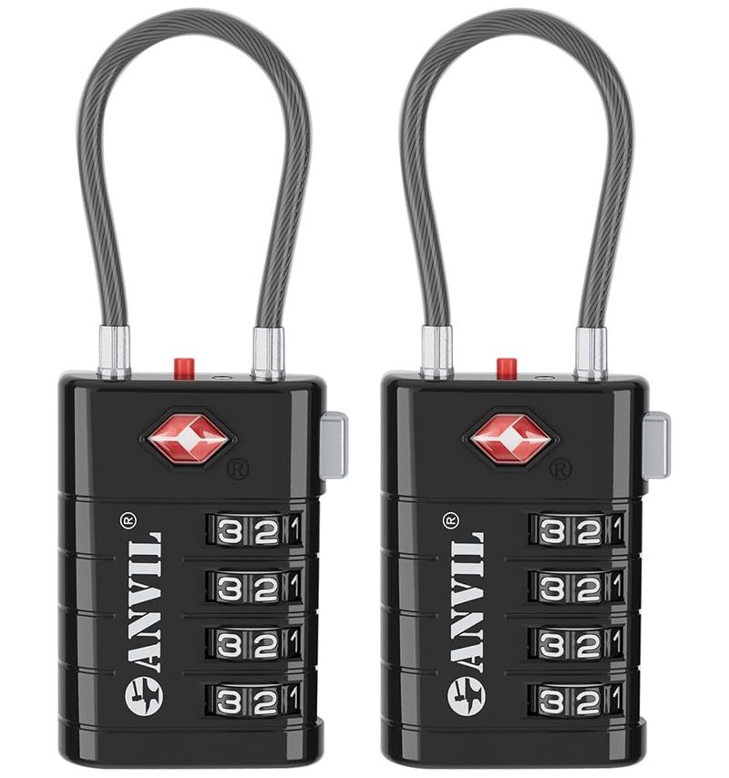 Anvil TSA Approved Combination Luggage Lock