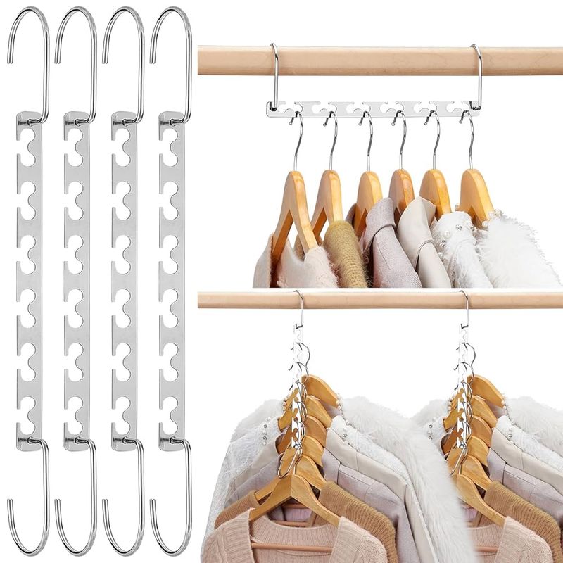 House Day Magic Space–Saving Hangers (Vertical Multi‑Hook)