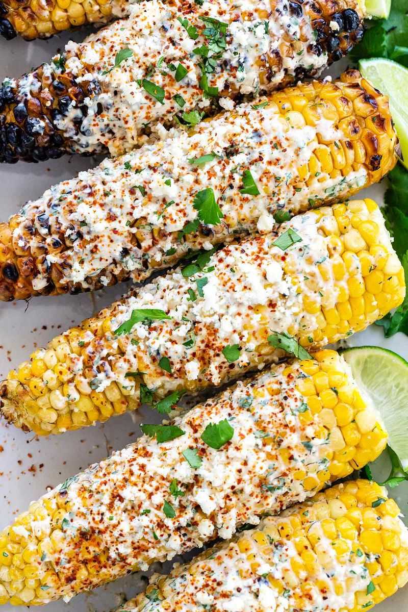 Elote (Grilled Corn)