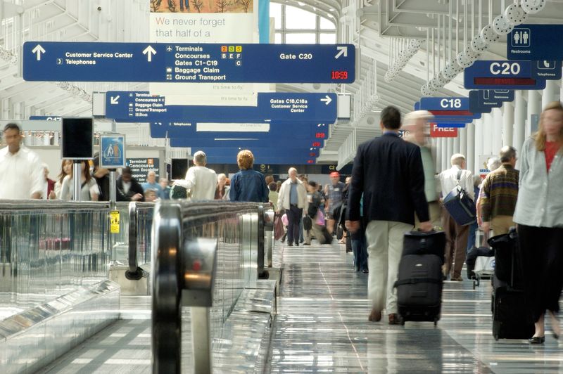 Airport Walking Speed Increases Dramatically