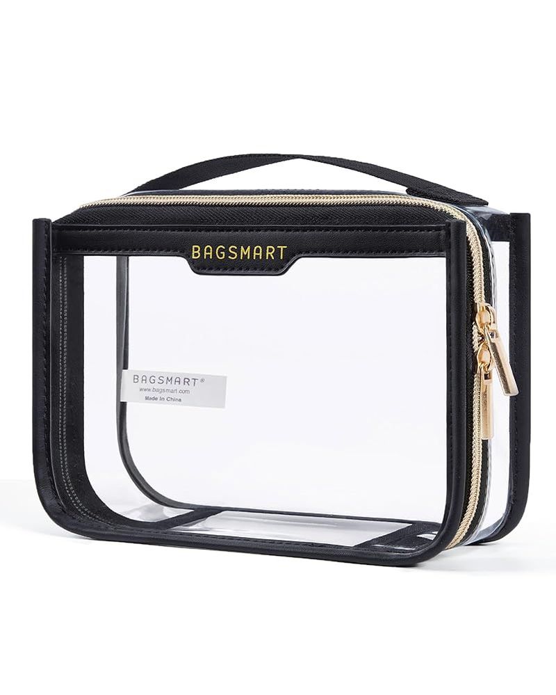 BAGSMART Clear Toiletry Bag