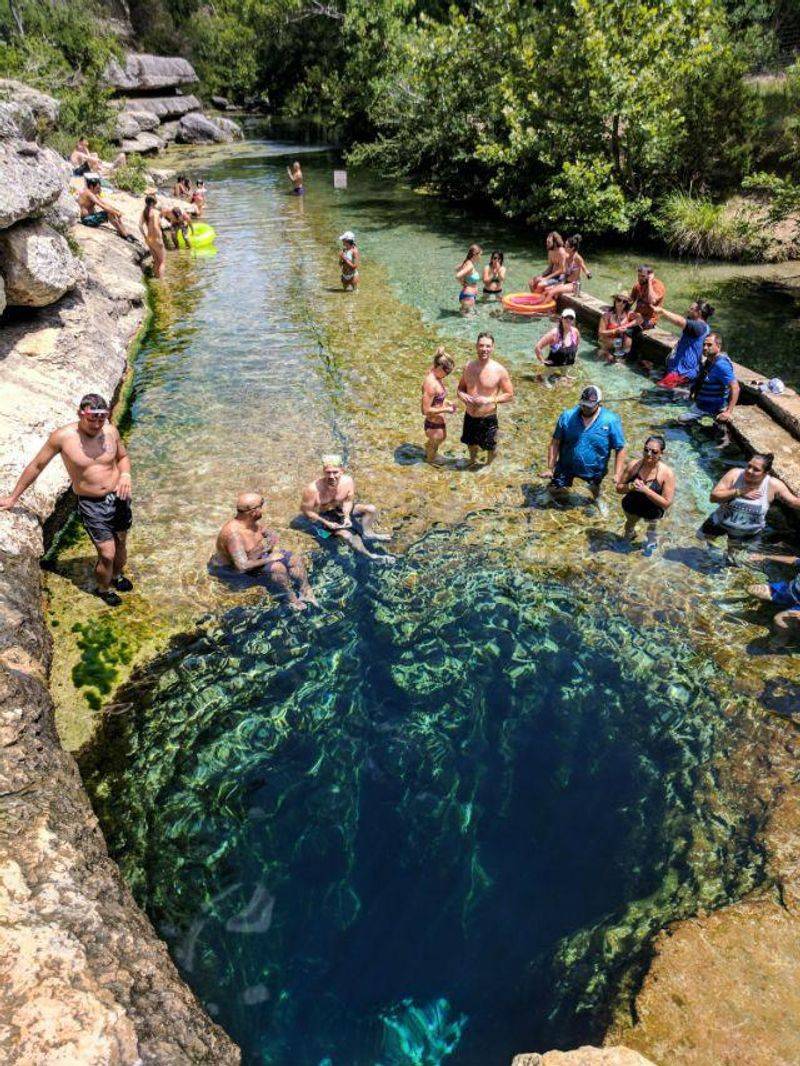 Jacob's Well (Crystal-Clear Swimming Hole)