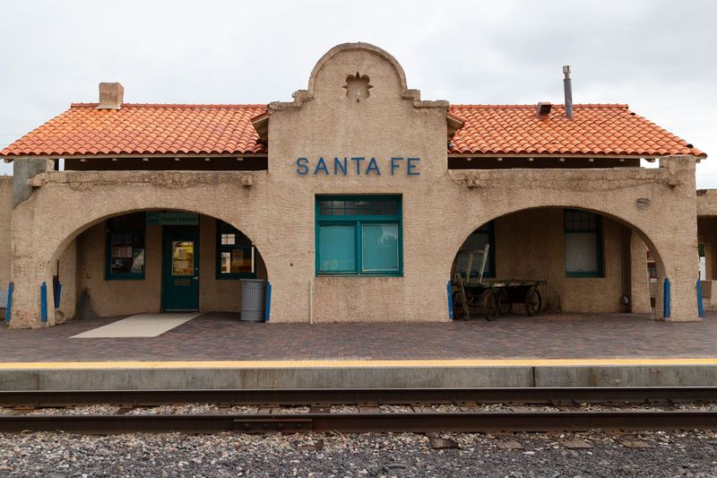 The Santa Fe Depot & Amtrak Stop