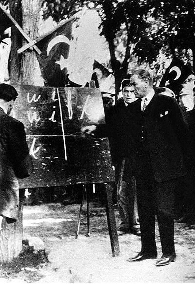 Atatürk Abolished the Arabic Alphabet Overnight