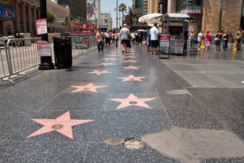 Walk of Fame Contains Over 2,700 Celebrity Stars