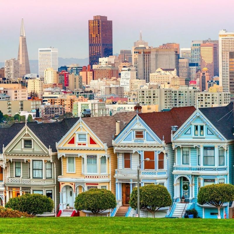 Painted Ladies – San Francisco, California