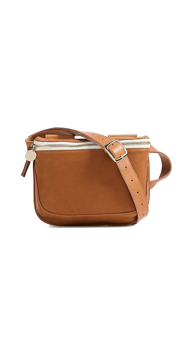 Clare V. Leather Fanny Pack