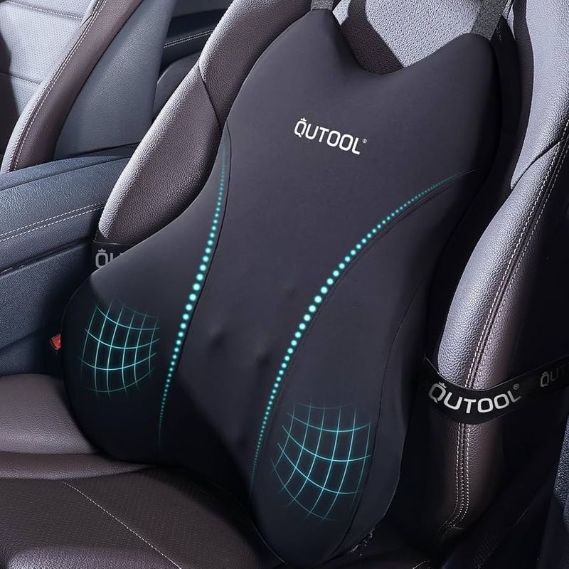 QUTOOL Memory Foam Lumbar Support Pillow