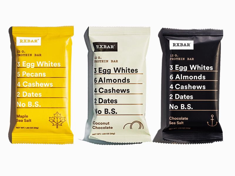 RXBAR – Minimal-ingredient protein bar