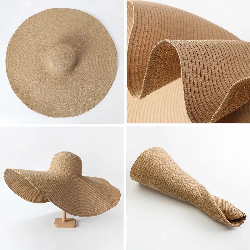 Wire-Reinforced Straw Hats