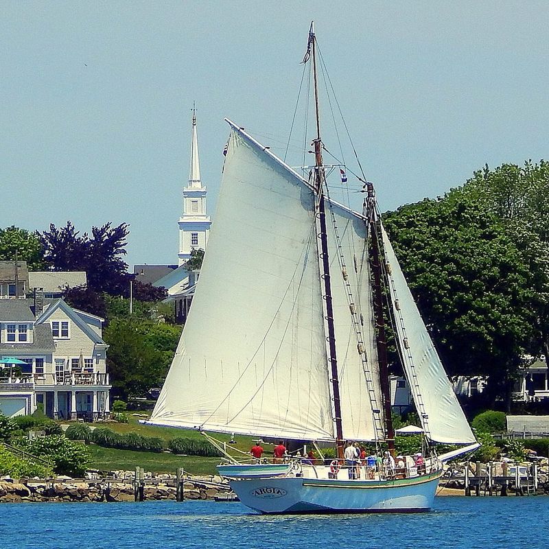 Sail on the schooner ARGIA