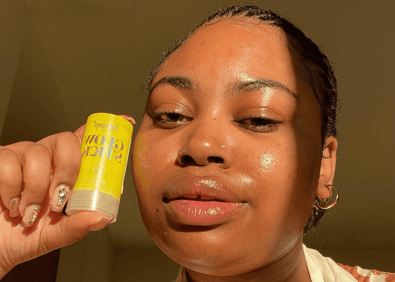 Reapply SPF over makeup—with sticks, powders, or sprays.