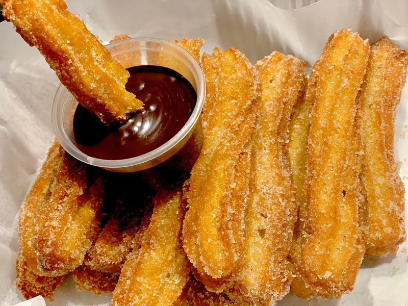 Churros con Chocolate