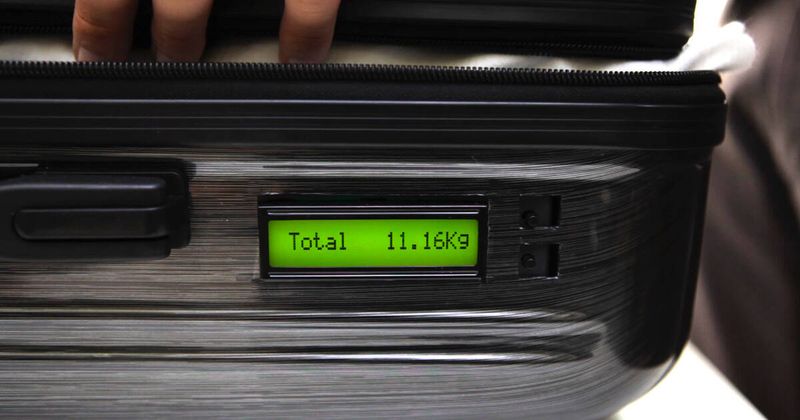 TUL Self-Weighing Suitcase