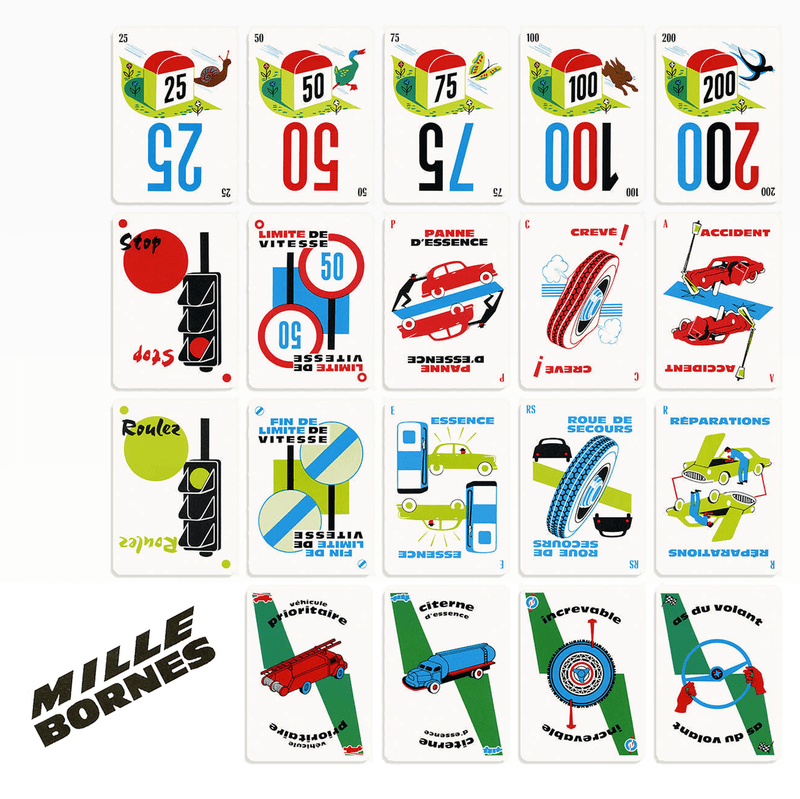 Mille Bornes: The Classic French Racing Card Game
