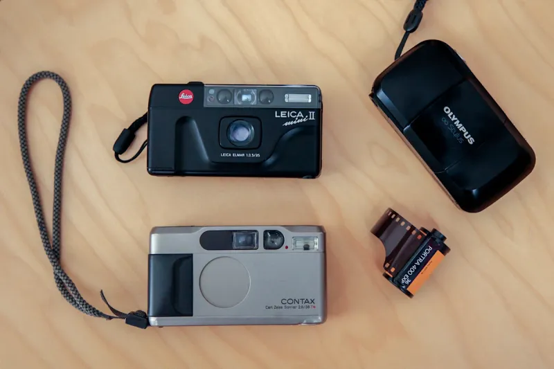Point-and-Shoot Film Cameras