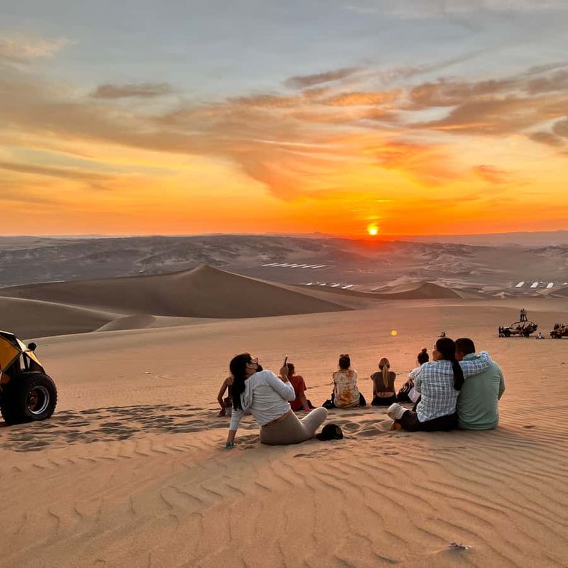 Sandboard in Huacachina, Peru
