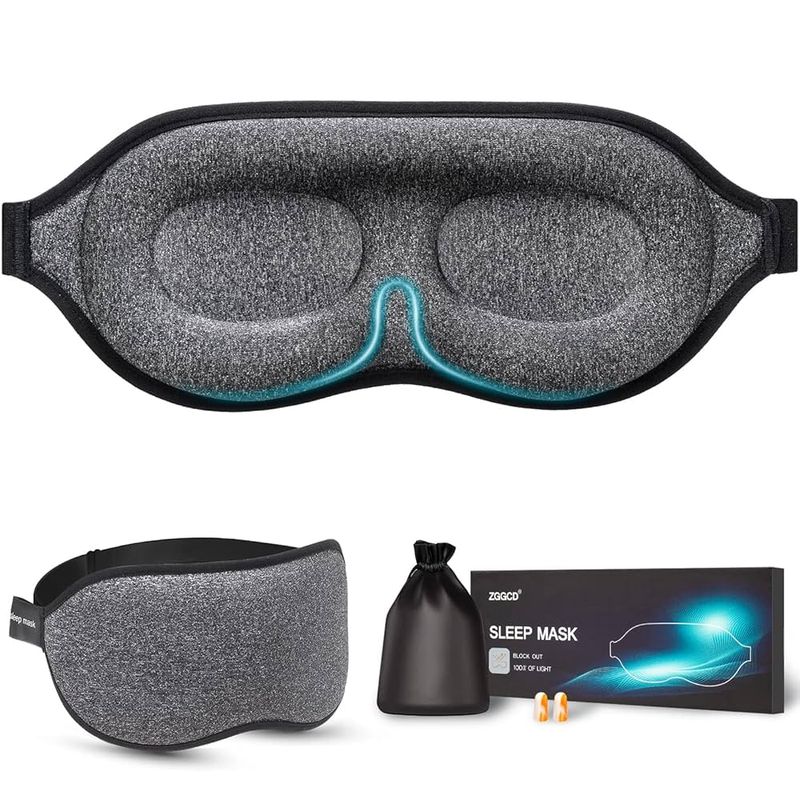 Zggcd Light-Blocking Sleep Mask