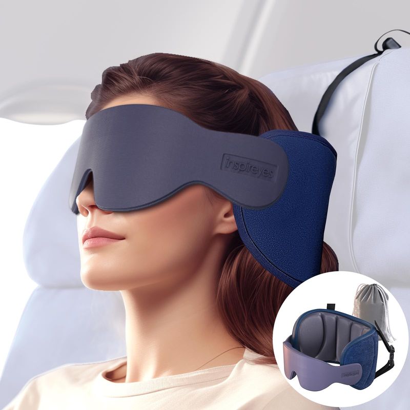 360° Head & Eye Mask Combo Pillow