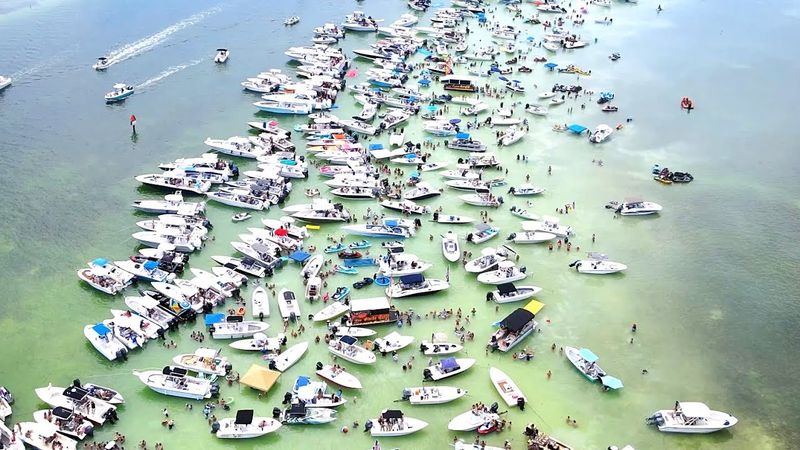 The Legendary Sandbar Party (Founder's Park Beach)