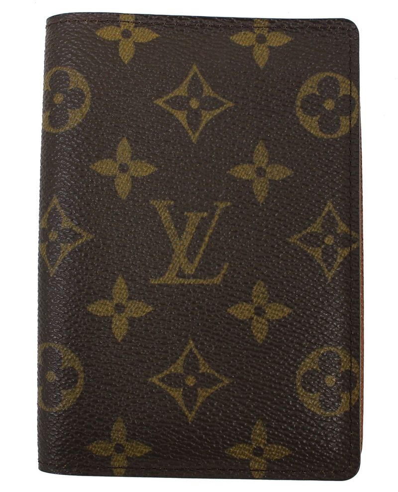 Louis Vuitton Monogram Canvas Passport Cover