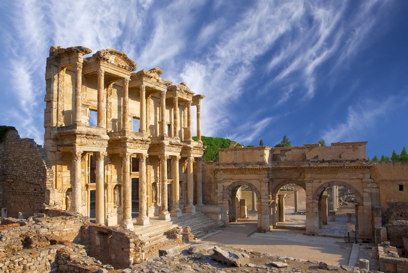 There's a 2,000-Year-Old Library in Ephesus