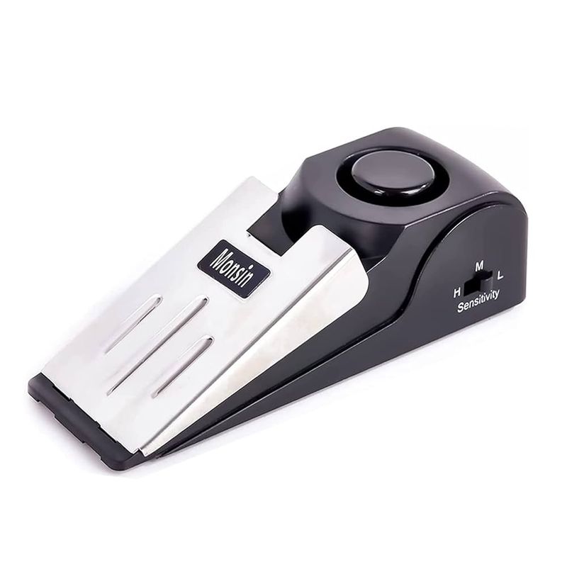 Personal doorstop alarm or travel safety alarm