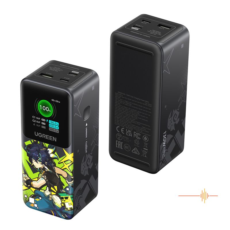 Ugreen Nexode 20,000 mAh (130 W, Genshin-themed)