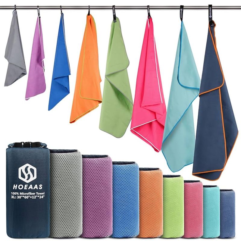 Quick-Dry Microfiber Travel Towel