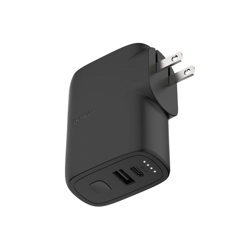 2-in-1 Wall Charger Plus Power Bank