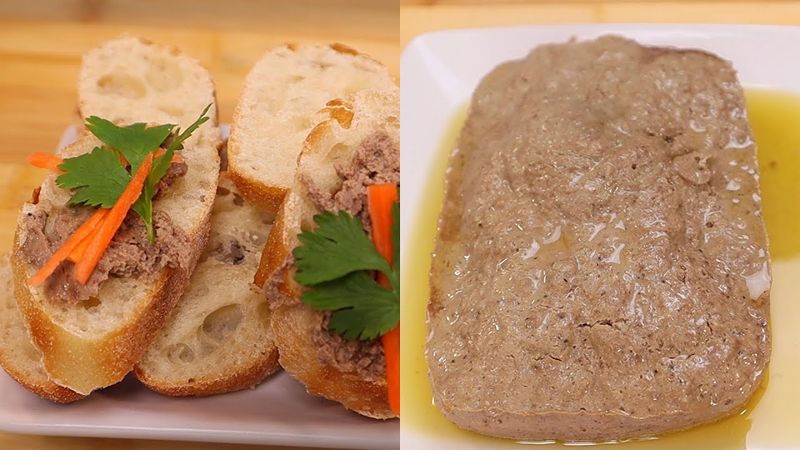 Undercooked Pork Liver Pâté or Sausages