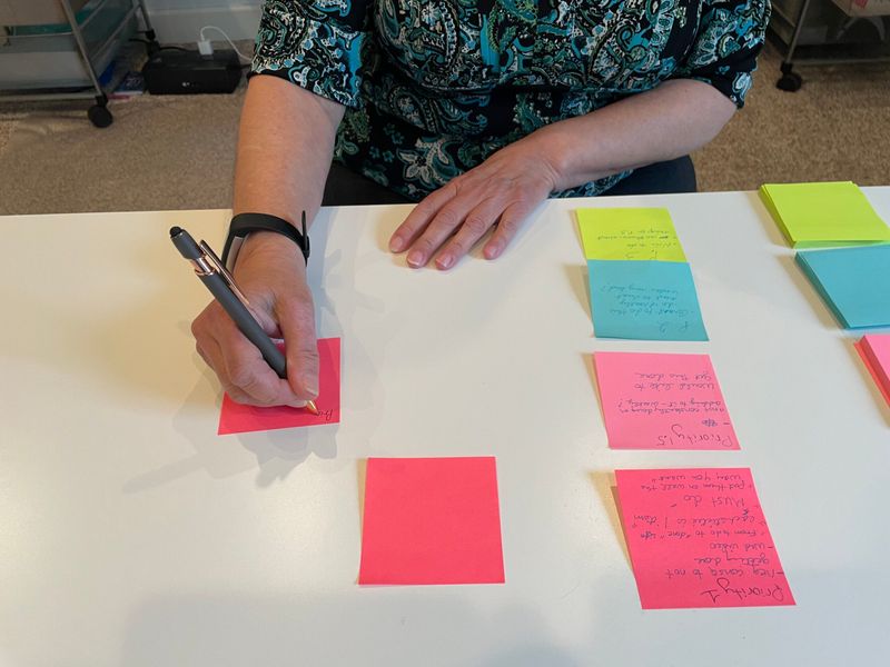 Create a Sticky-Note Checklist