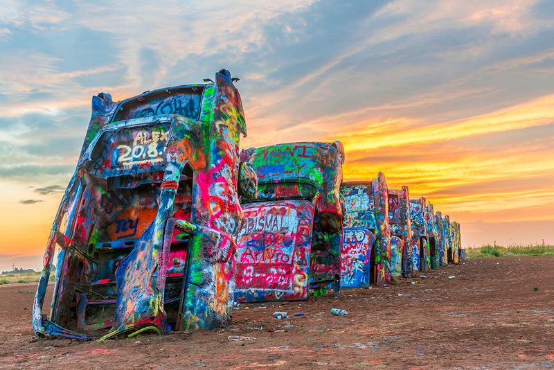 Cadillac Ranch — Amarillo, TX