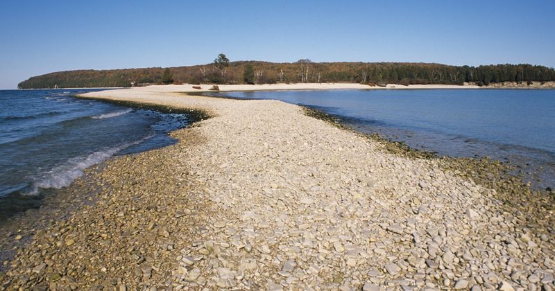 Rock Island State Park — car-free picnic paradise (Lake Michigan)