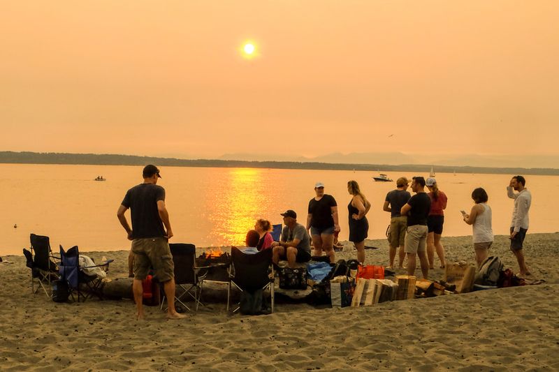 Catch Sunset at Golden Gardens Park
