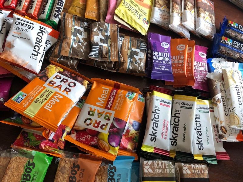 Electrolytes and high-energy snacks