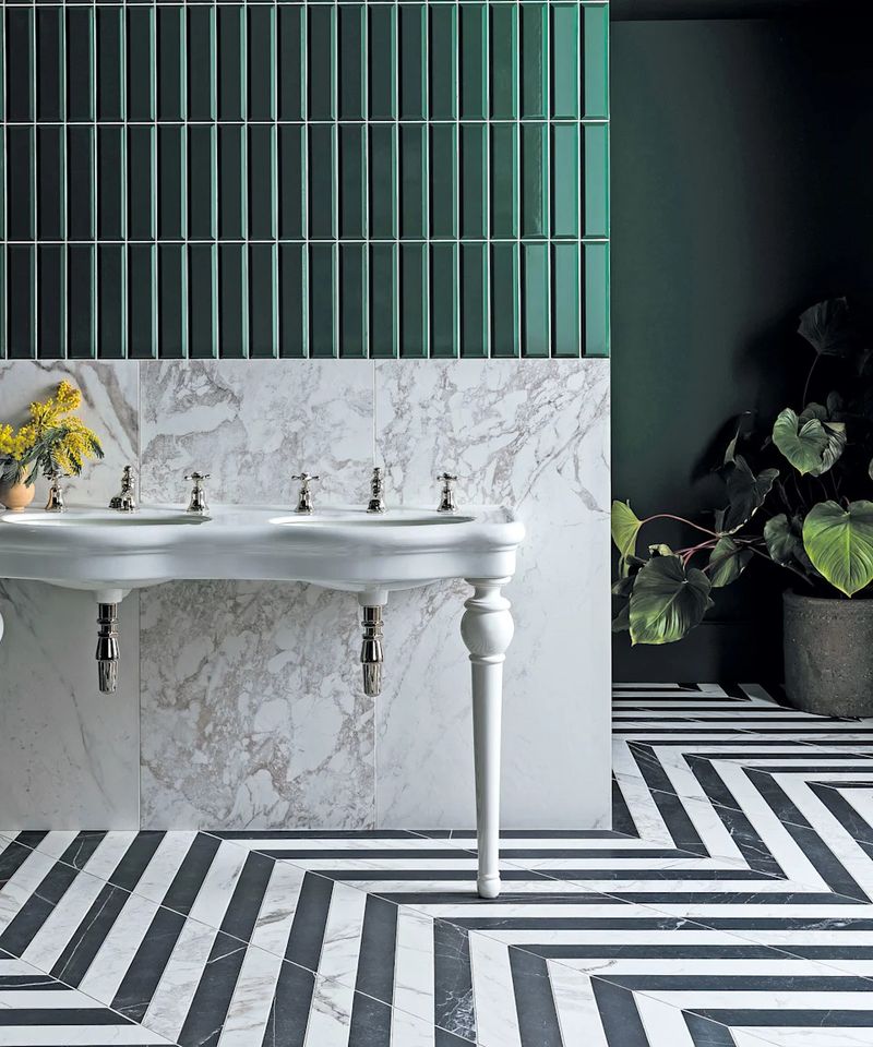 Bathroom Floors Offer Safer Storage