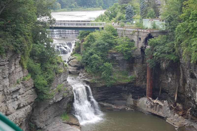 Triphammer Falls — Cornell’s Fall Creek Gorge