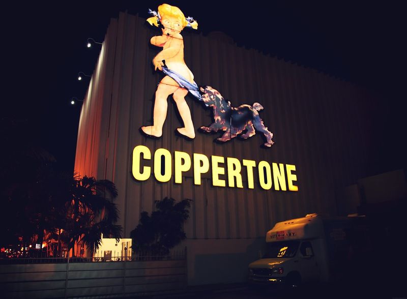 Coppertone Girl Sign (Miami Beach, Florida)