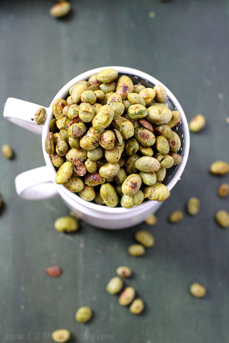 Edamame (roasted or pre-shelled and chilled)