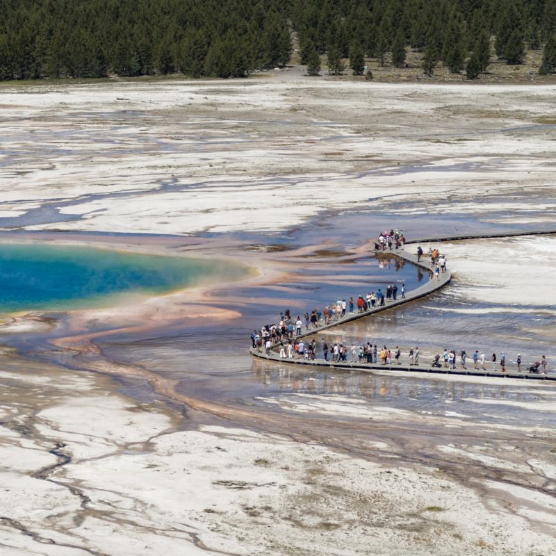 Geothermal Areas Are Dangerous—Stay on Boardwalks